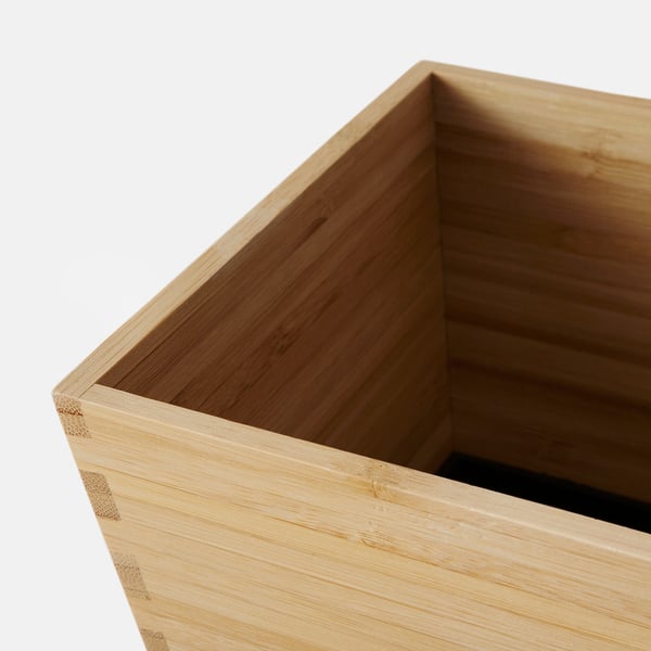VILDAPEL Plant pot, bamboo, 12 cm