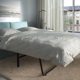 VIMLE 2-seat sofa-bed, with wide armrests/Saxemara light blue