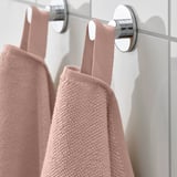 VINARN Hand towel, light pink, 40x70 cm