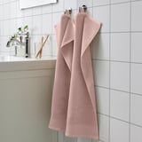 VINARN Hand towel, light pink, 40x70 cm