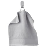 VINARN Washcloth, light grey, 30x30 cm