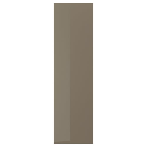 VOXTORP drawer, brown and beige, square foil panels, easy clean, 25-yr guarantee.