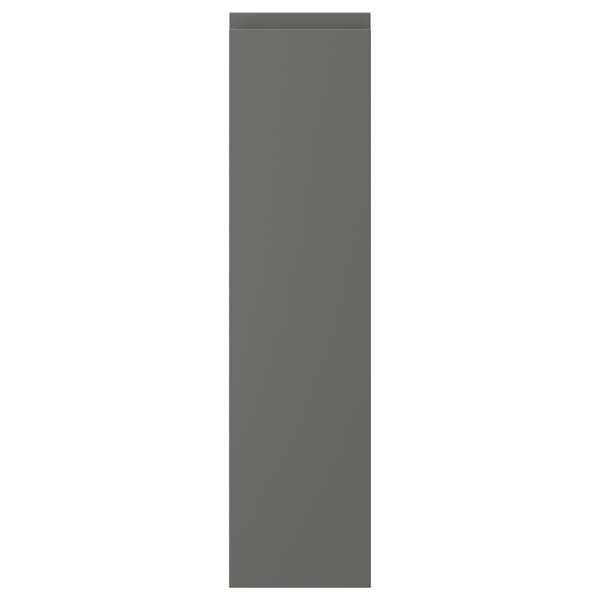 VOXTORP Door, dark grey, 20x80 cm
