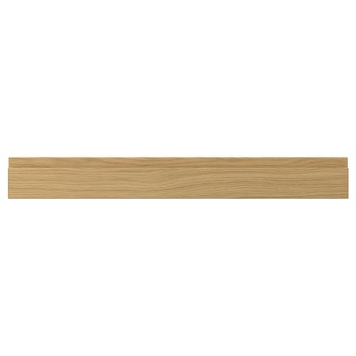 VOXTORP oak drawer front, sleek design with integrated handles, smooth finish, 25-year guarantee.