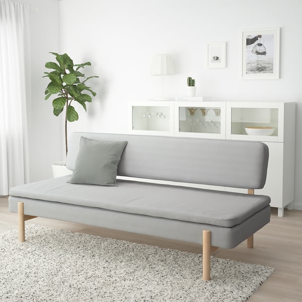 Ypperlig 3 Seat Sofa Bed Orrsta Light Grey Ikea