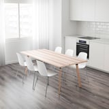 YPPERLIG Table, ash, 200x90 cm