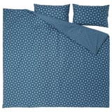 ÄNGSNEJLIKA Sarung duvet dan 2 sarung bantal