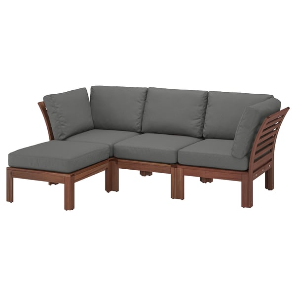 PPLAR Sofa modular 3 tempat duduk luar IKEA PPLAR Sofa modular 3 tempat duduk luar IKEA
