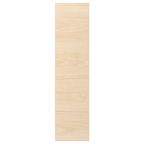 ASKERSUND Pintu, kesan kayu ash muda, 20x80 cm