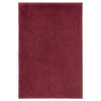 BACKMÅRA Alas kaki, merah pekat, 40x60 cm
