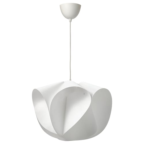BÄCKNATE / HAVSDJUP Lampu pendan, putih, 50 cm