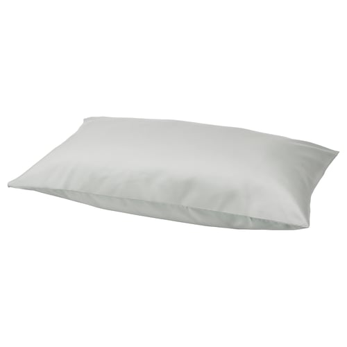BÄRGLIM Sarung bantal, kelabu, 50x80 cm