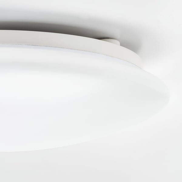 BARLAST Lampu siling/dinding LED, putih, 25 cm