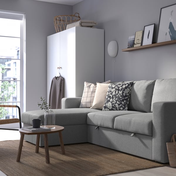 BÅRSLÖV Sofa katil 3 tempat duduk + chaise