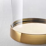 BEGÅVNING Kubah kaca dengan dasar, 19 cm