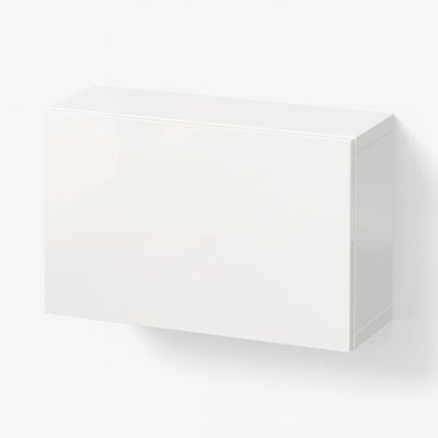 BESTÅ Kombinasi kabinet lekap dinding