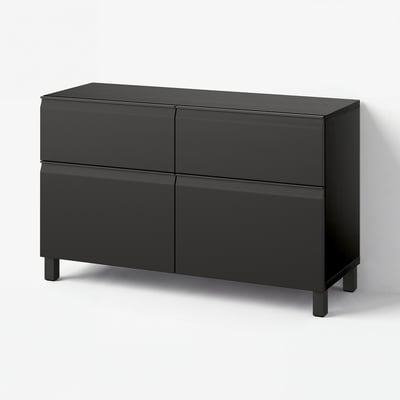 BESTÅ Kombinasi storan dgn pintu/laci