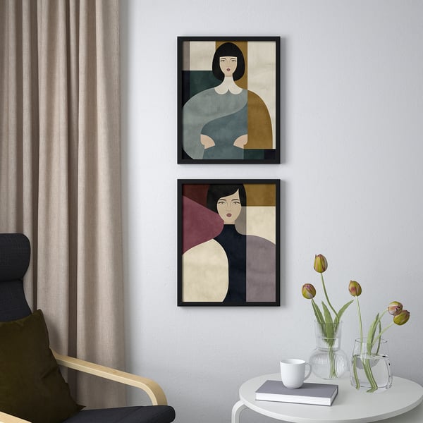 BILD Poster, figuratif prisma, 40x50 cm