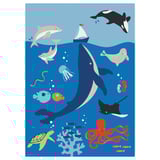 BILD Poster, haiwan laut, 50x70 cm