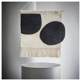 BLANDSKOG Dewangga gantung, kuning air/hitam, 70x70 cm