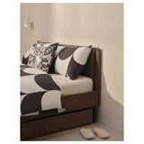 BRUKSVARA Kotak storan katil, coklat, 63x62 cm