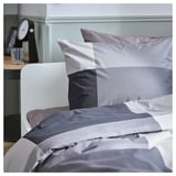 BRUNKRISSLA Sarung duvet dan 2 sarung bantal