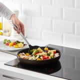 DIREKT Set 3 unit peralatan dapur, hitam/keluli tahan karat
