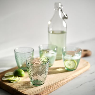 DVÄRGSTUBB Gelas, hijau, 27 cl