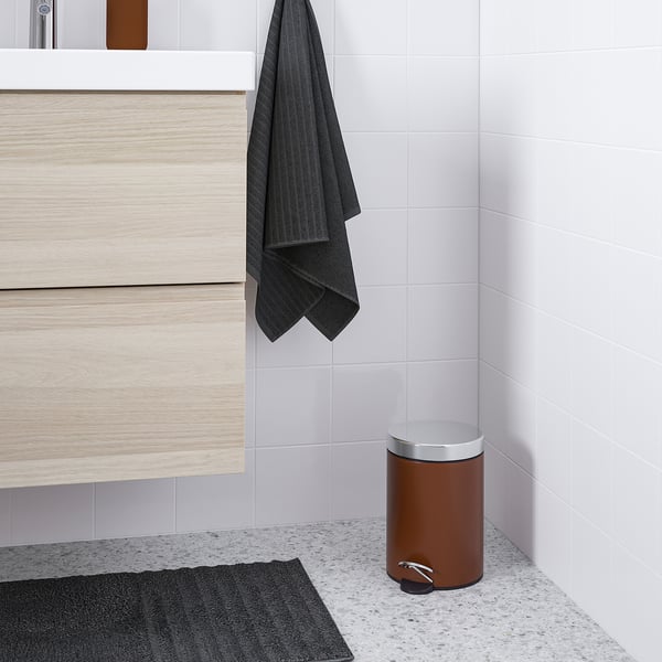 EKOLN Tong sampah, coklat, 3 l
