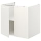 ENHET Kabinet dasar + para-para/pintu, putih, 80x62x75 cm