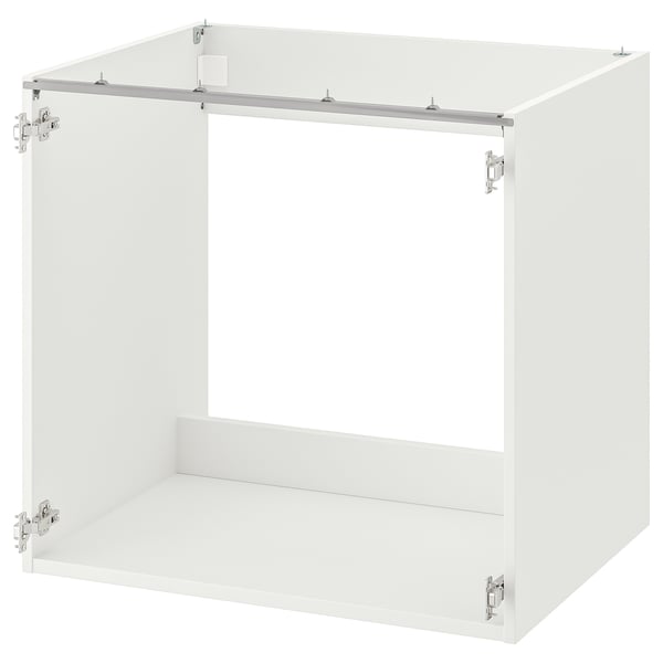 ENHET Kabinet dasar untuk sink, putih, 80x60x75 cm