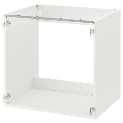 ENHET Kabinet dasar untuk sink, putih, 80x60x75 cm
