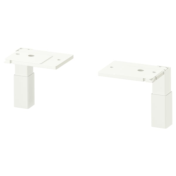 ENHET Kaki untuk kabinet, putih, 7.0 cm