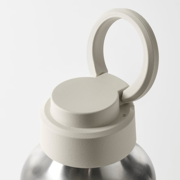 ENKELSPÅRIG Botol air, keluli tahan karat/kuning air, 0.5 l