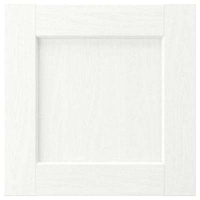 ENKÖPING Pintu, putih kesan kayu, 40x40 cm