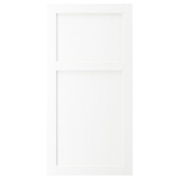 ENKÖPING Pintu, putih kesan kayu, 60x120 cm