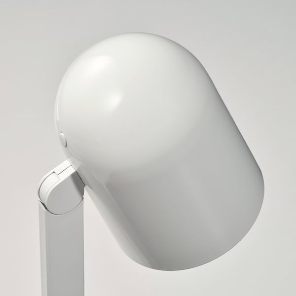 ENSMÄRKE Lampu meja, putih