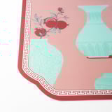 FÖSSTA Alas pinggan, merah, 45x35 cm