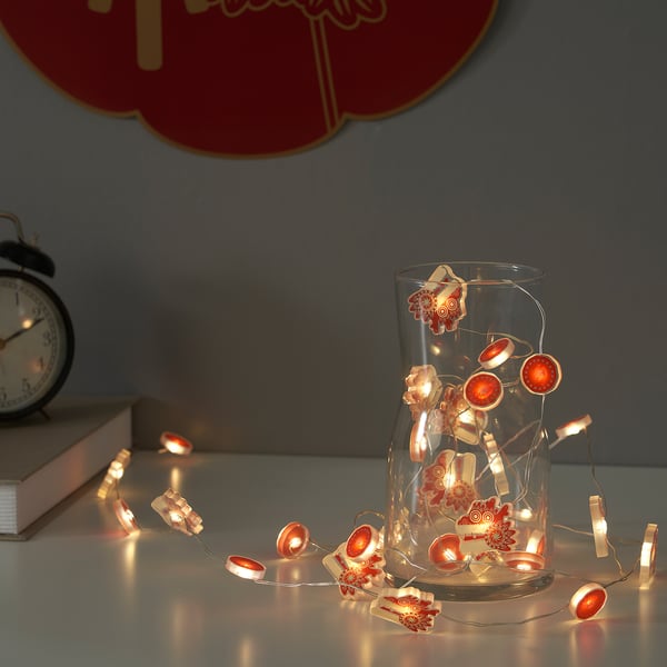 FÖSSTA Rantaian pencahayaan LED 30 lampu
