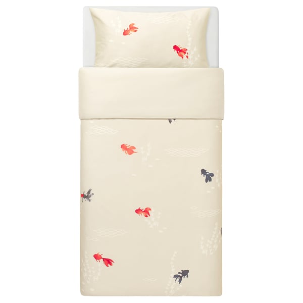FÖSSTA Sarung duvet dan sarung bantal