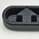 FRUKTPLOCKARE Berus lin, hitam/kelabu muda, 12x6x4 cm