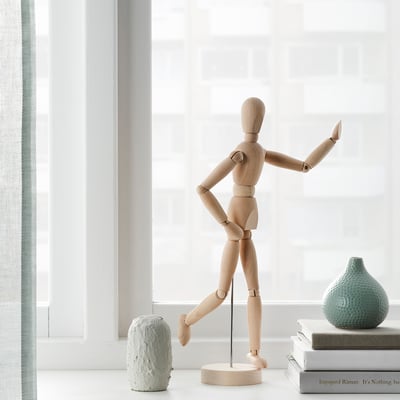 GESTALTA Patung contoh, semula jadi, 33 cm
