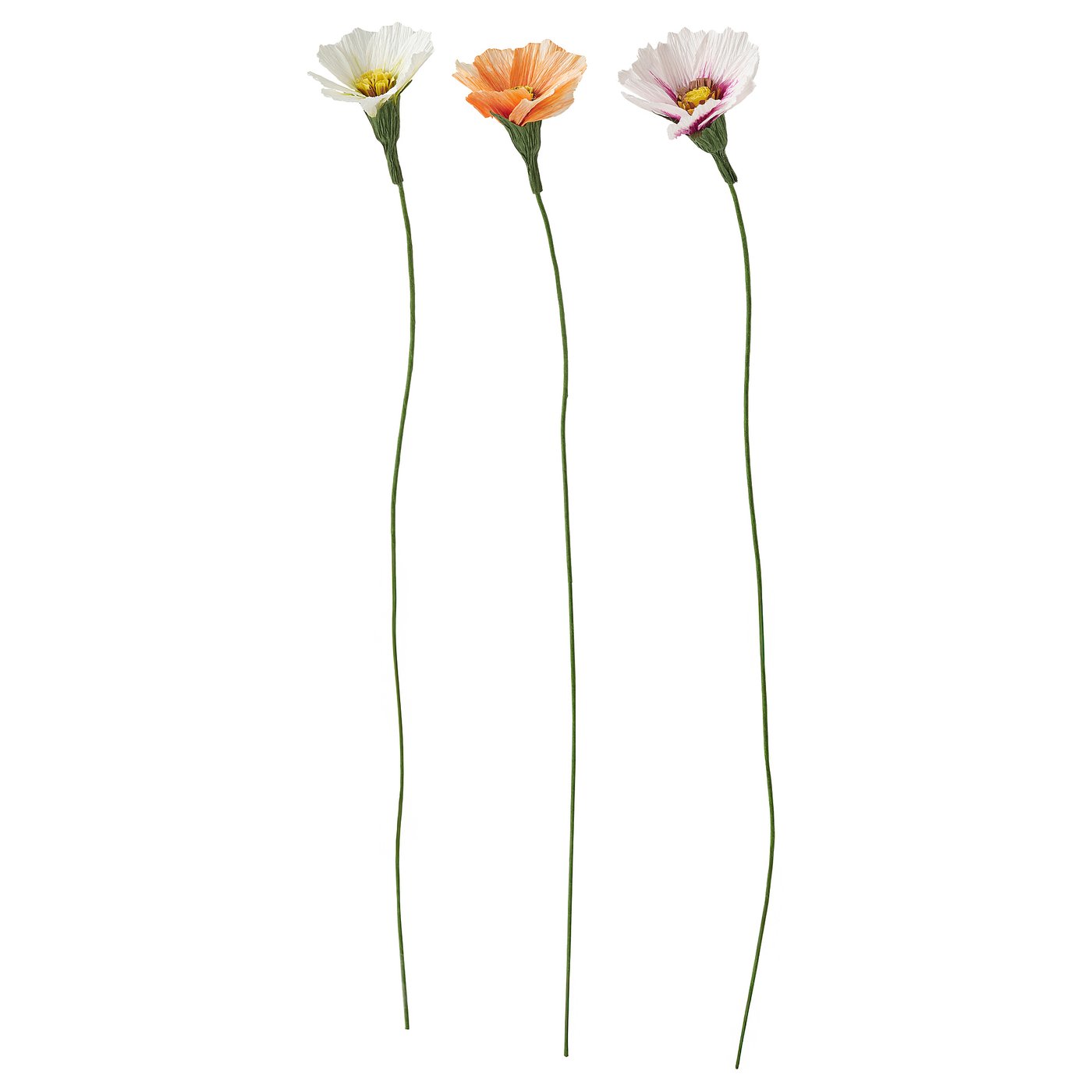 GULDSPETT Bunga tiruan, kertas/'cosmos' pelbagai warna, 35 cm