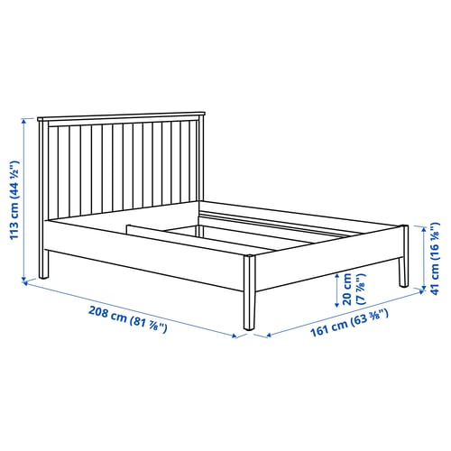 GULLABERG Set 3 unit perabot bilik tidur