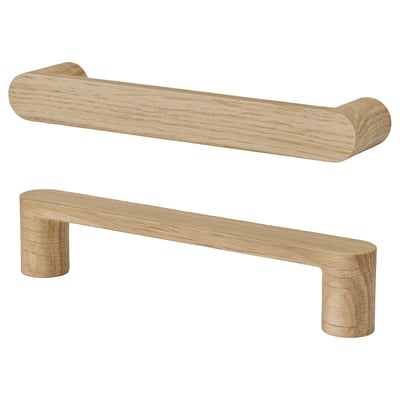 HAMPHULT Pemegang, kayu oak, 146 mm