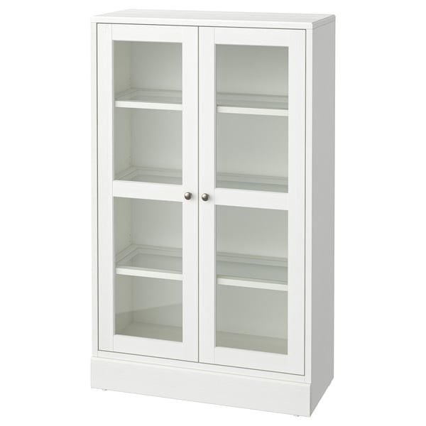 HAVSTA Kabinet pintu kaca dengan ketapak