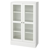 HAVSTA Kabinet pintu kaca dengan ketapak