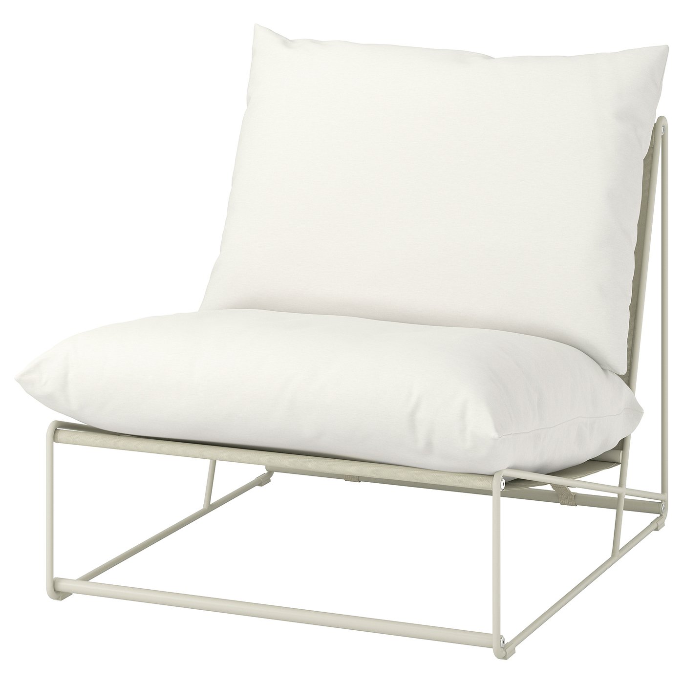 HAVSTEN Kerusi malas, dalam/luar - kuning air - IKEA
