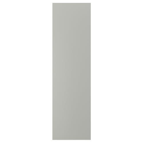 HAVSTORP Sarung panel, kelabu muda, 62x220 cm