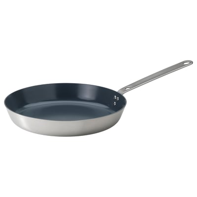 HEMKOMST Kuali utk menggoreng, keluli tahan karat/salutan tidak melekat, 28 cm